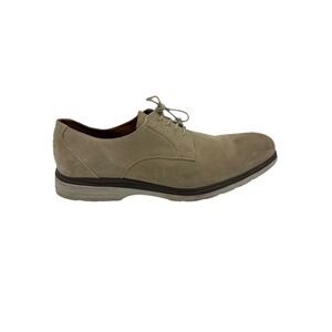 Stacy Adams Tayson Tan Suede Shoes Oxford Derby Men 11 Redzone Minimalist READ